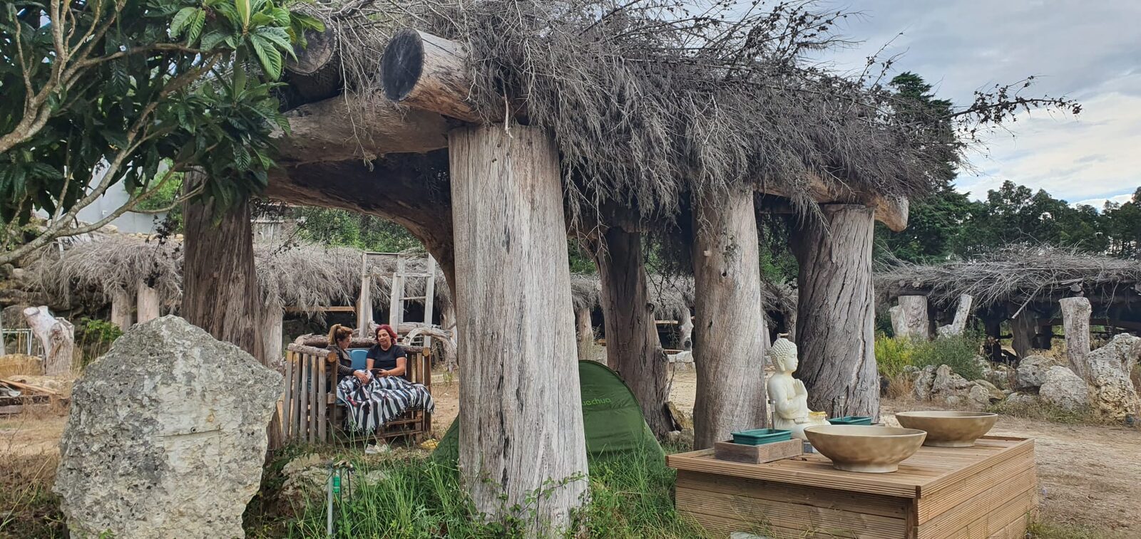 Camping na quinta da Fonte Quente
