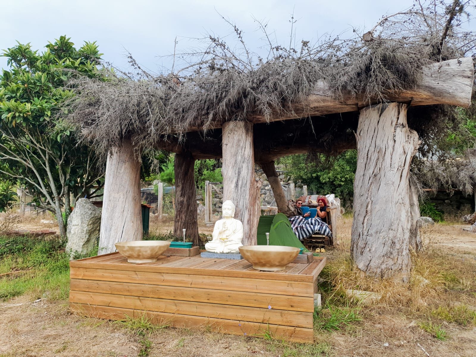 Camping na quinta da Fonte Quente